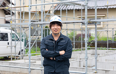 田中建設で活躍している若手スタッフのご紹介