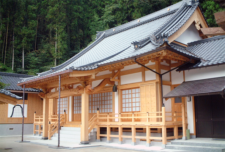 社寺建築　全柳寺