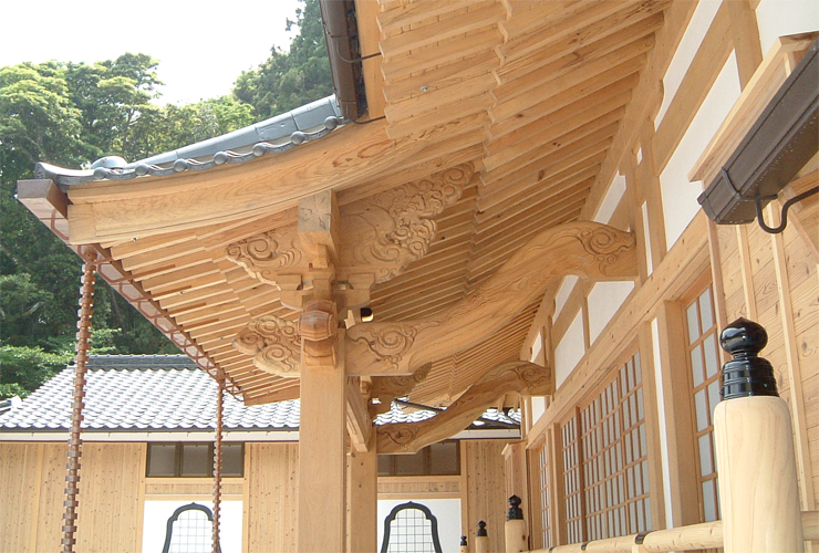 社寺建築　全柳寺