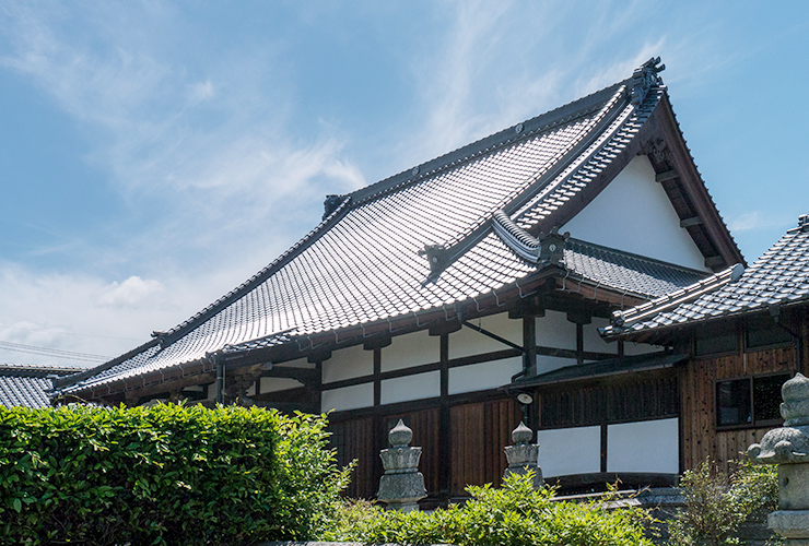 広雲寺本堂屋根改修工事
